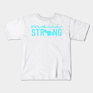 Maui Strong Sticker, Maui Strong Lahaina Support Sticker, Lahaina Hawaii Wildfire Support Sticker, Aloha Lahaina, Waterproof Sticker Kids T-Shirt